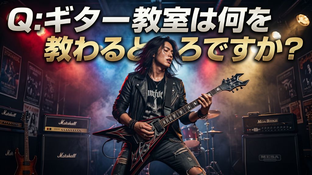 Q7:ギター教室は何を教わるところですか？